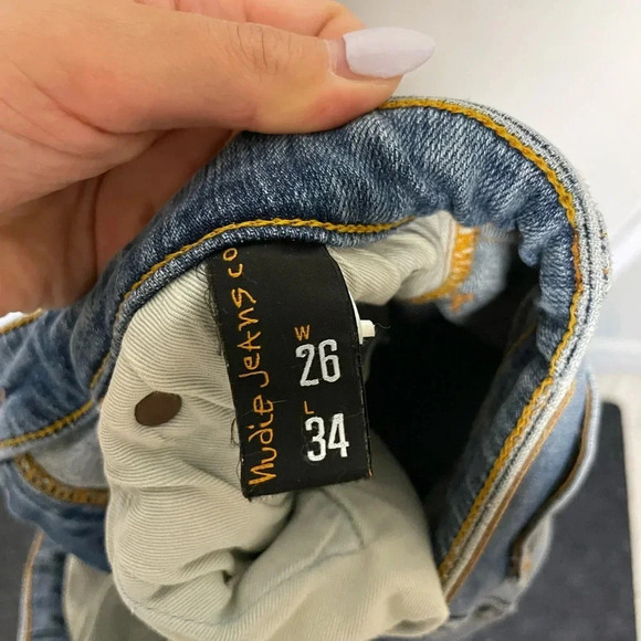 Women’s Nudie Denim size 26 - Skinny Lin style - Picture 4 of 5